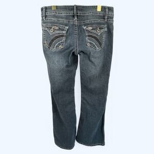 Bongo Women's Bootcut Y2K Jeans Juniors size 11 Thick Stitching